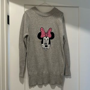 Vintage Minnie Mouse Grey Sweater